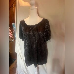 Dark Silver Sparkly Dress Shirt - perfect for holiday party or new years eve nye